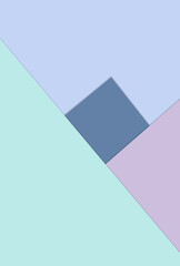 colourful modern abstract square art background illustration