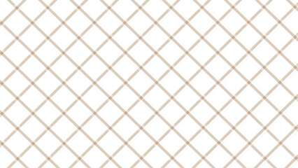 Diagonal brown checkered on the white background