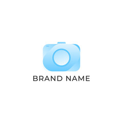 ILLUSTRATION CAMERA. LENS LOGO ICON DESIGN VECTOR GRADIENT COLOR GOOD FOR APPLICATION CAMERA, PHOTO