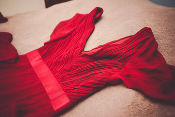 Préparatifs de la mariée le jour de son mariage