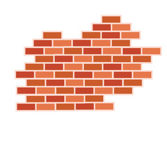 red brick wall background