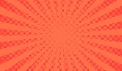 Pink comics background. Abstract lines backdrop. Bright sunrays. Design frames for title book. Texture explosive polka. Beams action. Pattern motion flash. Rectangle fast boom. Vector illustration
