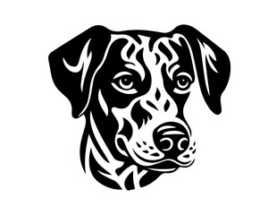 Dog Man's Friend Breed Puppy Affectionate Faithful Barking Tattoo Stamp