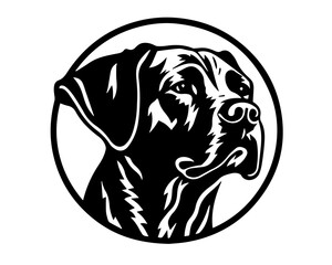 Dog Man's Friend Breed Puppy Affectionate Faithful Barking Tattoo Stamp