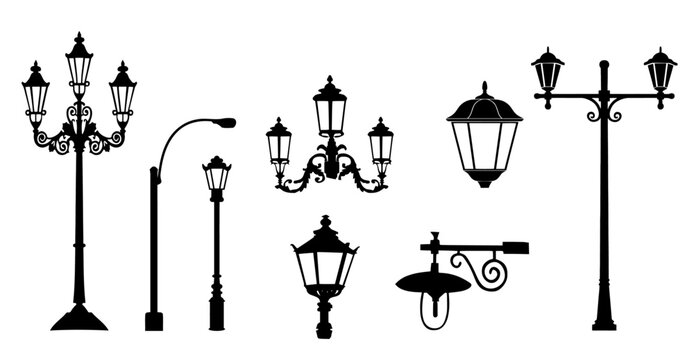 street lamps