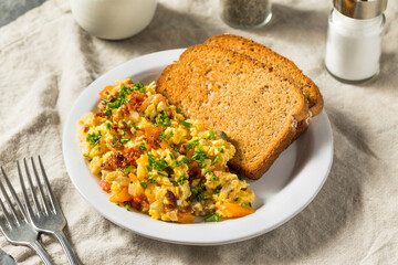 Homemade Bacon Egg Scramble
