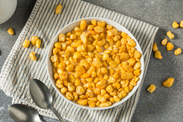 Sweet Sugar Puffed Corn Cereal