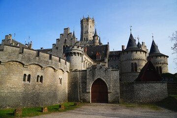 Fototapeta premium Old Marienburg Castle near Hannover, Lower Saxony, Germany.