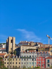 View of the cityscape of Lisbon, Portugal