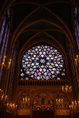 Obraz premium Saint Chapelle, città di Parigi, Francia