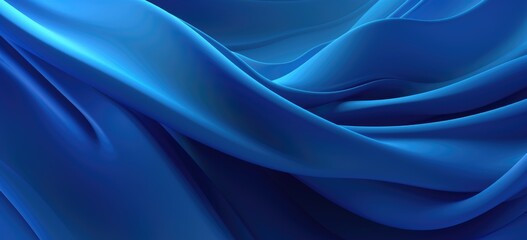 Fototapeta premium Abstract dark blue background with swirls, generative ai