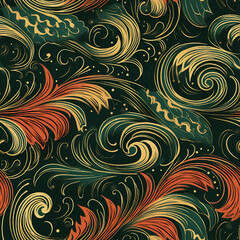 Seamless Vintage Texture: Timeless Patterns for Design and Decor