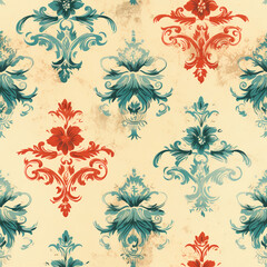 Seamless Vintage Texture: Timeless Patterns for Design and Decor