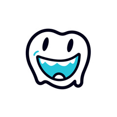 Playful Smiling Ghost Logo Vector Whimsical and Lively Illustration for Branding, Halloween, and Entertainment Designs
