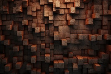 background square pattern texture Generative AI