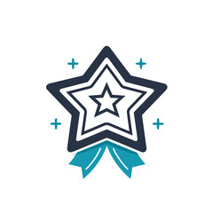 Premium Award Logo Vector High-Quality Illustration for Recognitions, Achievements, and Branding Designs 