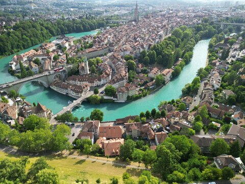 Berna, Suiza, drone