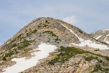 Glacier mountain landscape at Medicine Bow National Forest Wyoming