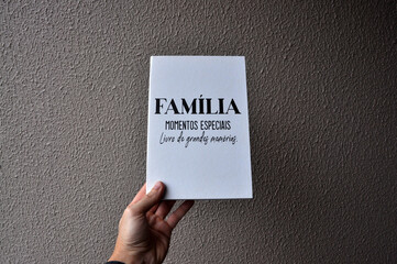 livro de família 