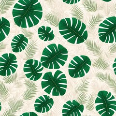 seamless background -nature flower- watercolor- hand painted illustration- seamless pattern. paper, cover, fabric, interior generative ai