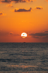 Sunrise by the beach