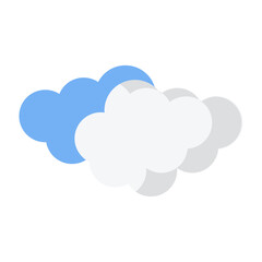 Clouds Flat Icon