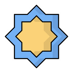 Complex Line Color Icon