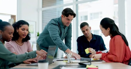 Teamwork, meeting and planning for a project, proposal or people together for collaboration of ideas on report or document. Business, team and brainstorming strategy and discussion with feedback