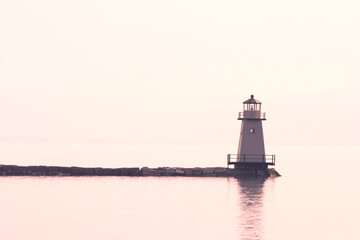 Lake Champlain, Burlington, Vermont Lighthouse