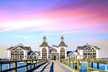 Seebrücke, Sellin, Insel Rügen, Deutschland 