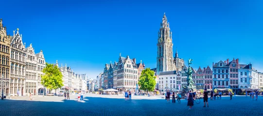 Selbstklebende Fototapete Antwerpen Antwerpen - Belgien