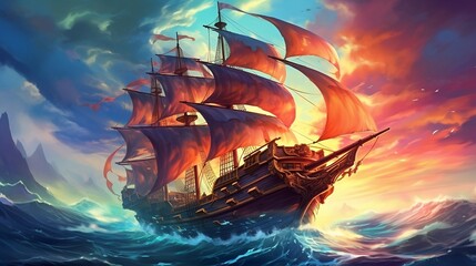 The Pride of the Seven Seas - Generative AI