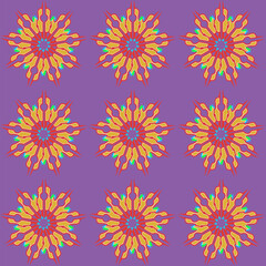 Fototapeta na wymiar abstract pattern as a mesh, with beautiful flowers for fashion, vector illustration, nature, environment, vector illustration