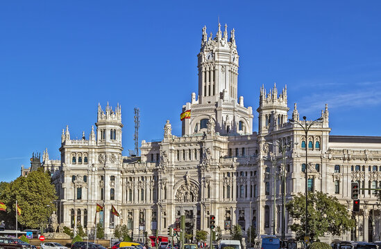 The Cybele Palace, formerly The Palace of Communication until 2011, is a palace located on the Plaza de Cibeles in Madrid, Spain.
