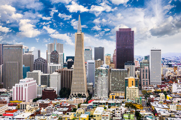 San Francisco, California, USA Skyline.