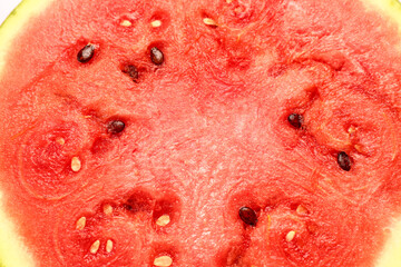 Texture of fresh watermelon as background
