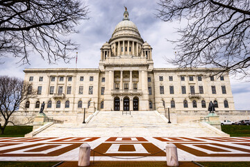 Rhode Island State House in Providence, Rhode Island.