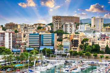 Palma de Mallorca, Spain at the port. © Designpics