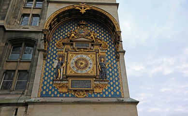 The Clock - La Conciergerie, Paris, France