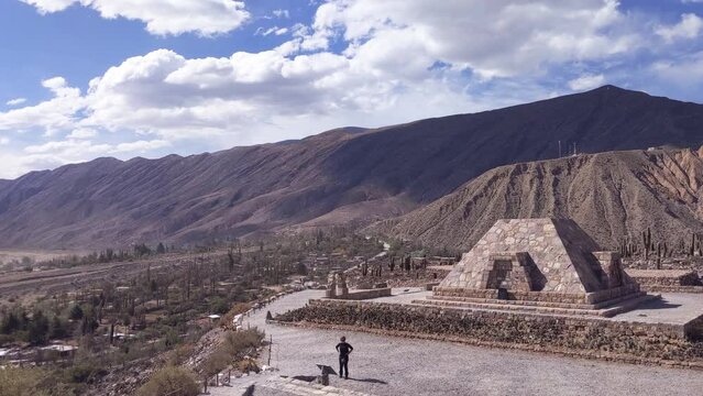 Pucara de Tilcara Archeological Site, Quebrada de Humahuaca, Jujuy Province, Argentina.