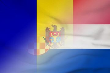 Moldavia and Croatia state flag international relations HRV MDA