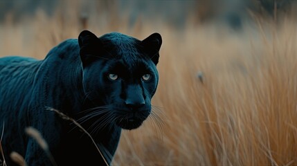 Black panther. Generative AI