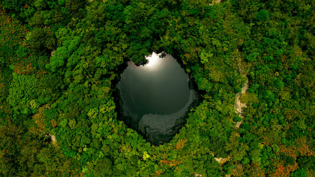 IA generativa parque nacional los tres ojos republica dominicana.