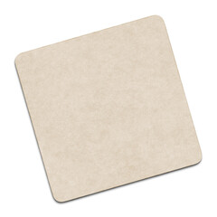 2d illustration of a blank coaster