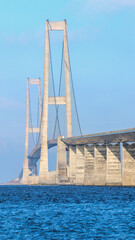 great belt bridge on a bright summer day