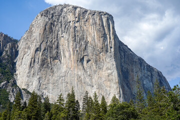 Yosemite National Park, California, USA. El Captain rock formation.