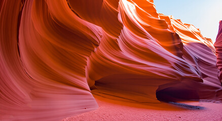 beautiful cave of the canyon of colorados