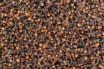 Spice cloves (lavang) background