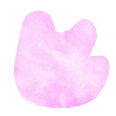 Pink Abstract Shapes Decor