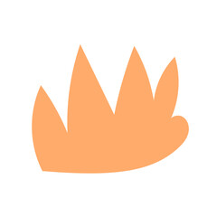 Orange Abstract Shapes Vectors 